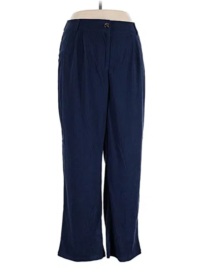 Pre-owned Halara Casual Pants In Blue