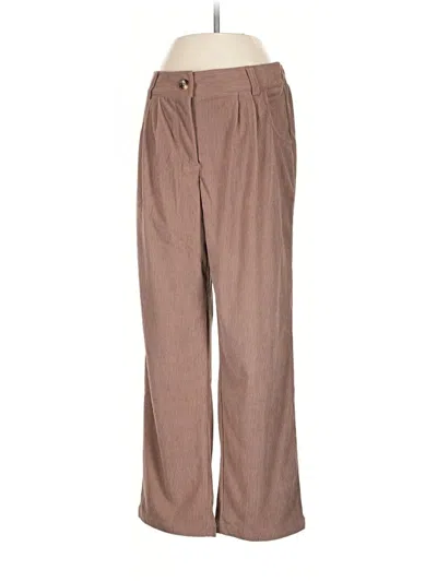Pre-owned Halara Casual Pants In Brown