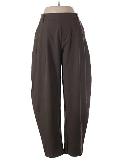 Pre-owned Halara Casual Pants In Brown