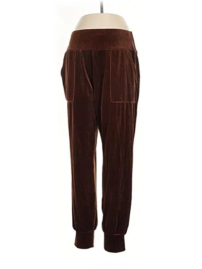 Pre-owned Halara Casual Pants In Brown