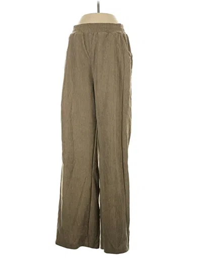 Pre-owned Halara Casual Pants In Brown