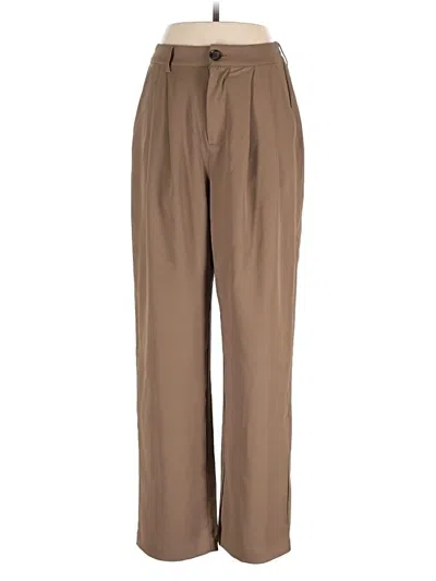 Pre-owned Halara Casual Pants In Brown