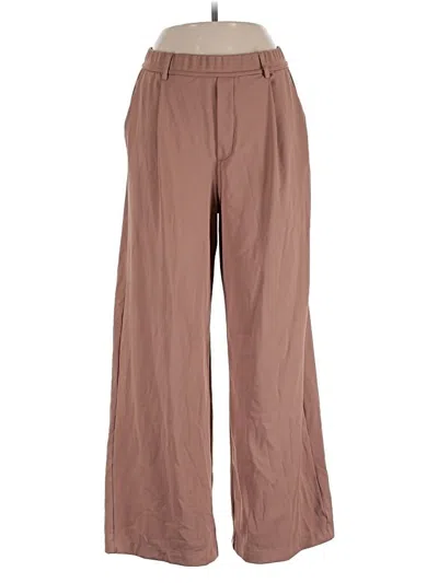 Pre-owned Halara Casual Pants In Brown