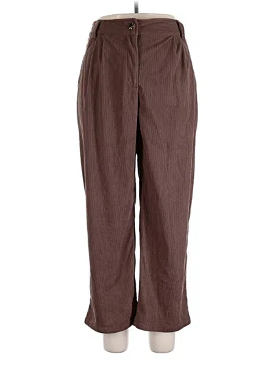 Pre-owned Halara Casual Pants In Brown