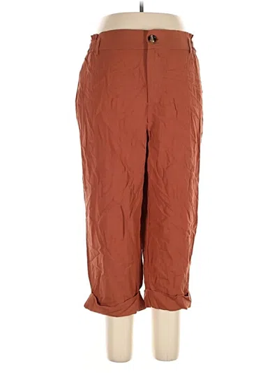 Pre-owned Halara Casual Pants In Brown