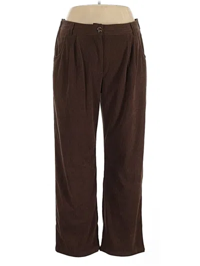 Pre-owned Halara Casual Pants In Brown