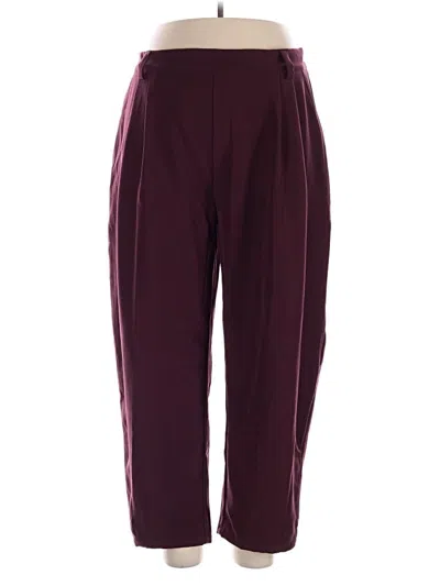 Halara Casual Pants In Burgundy