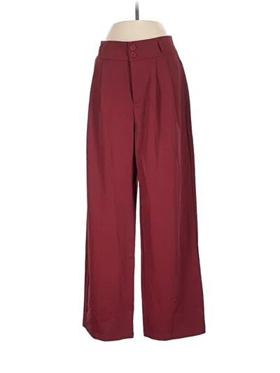Halara Casual Pants In Burgundy