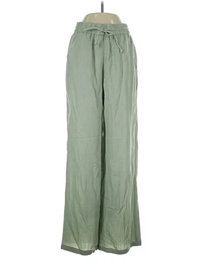 Pre-owned Halara Casual Pants In Green