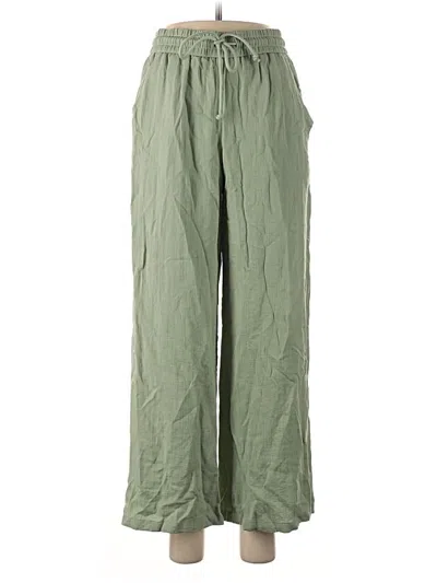Pre-owned Halara Casual Pants In Green
