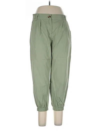 Pre-owned Halara Casual Pants In Green