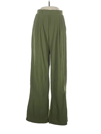Pre-owned Halara Casual Pants In Green