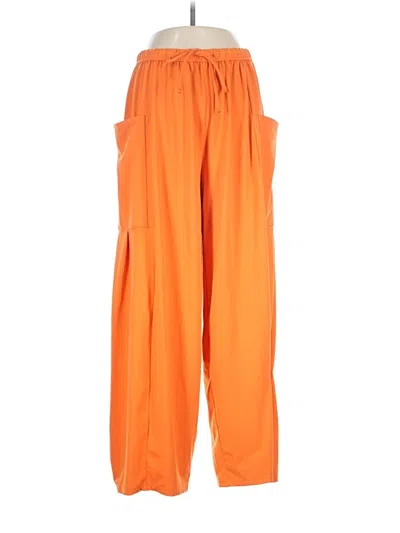 Pre-owned Halara Casual Pants In Orange