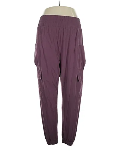 Pre-owned Halara Casual Pants In Purple