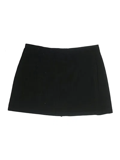 Pre-owned Halara Casual Skirt In Black