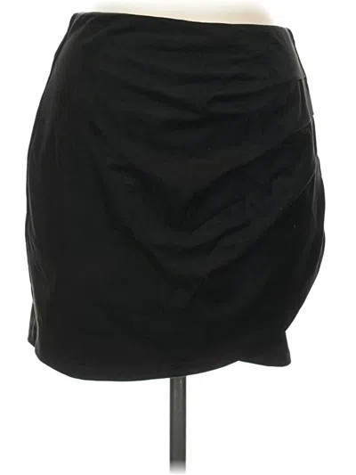 Pre-owned Halara Casual Skirt In Black