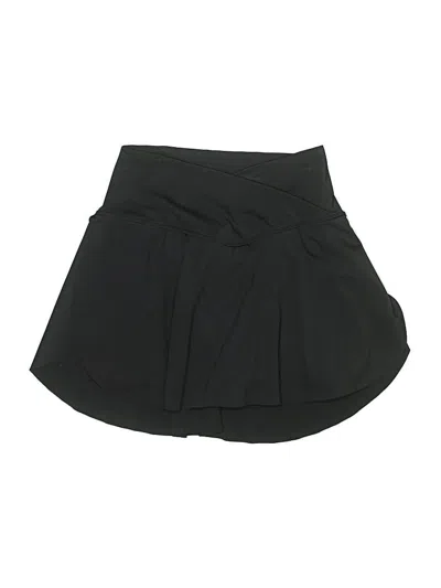 Pre-owned Halara Casual Skirt In Black