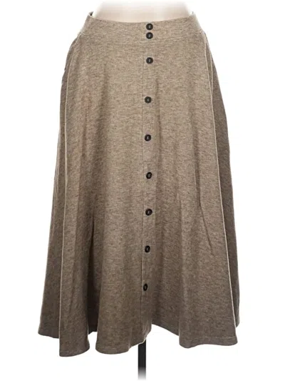 Pre-owned Halara Casual Skirt In Brown