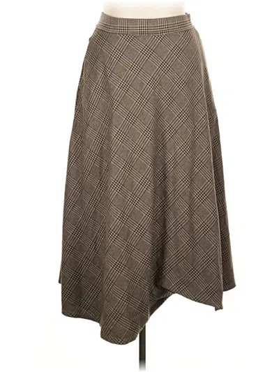 Pre-owned Halara Casual Skirt In Brown