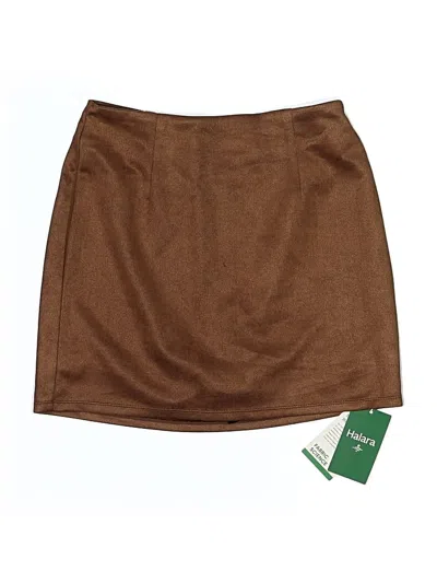 Halara Casual Skirt In Brown