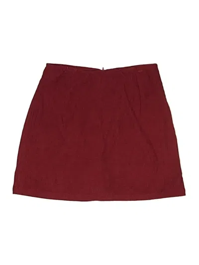 Halara Casual Skirt In Burgundy