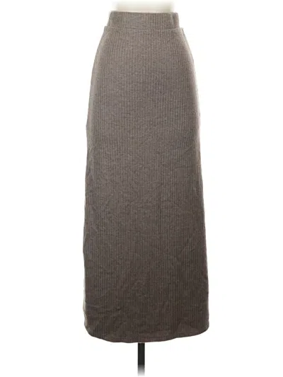 Pre-owned Halara Casual Skirt In Gray