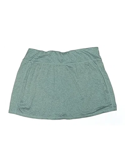 Pre-owned Halara Casual Skirt In Green
