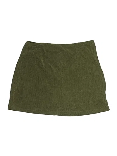 Pre-owned Halara Casual Skirt In Green
