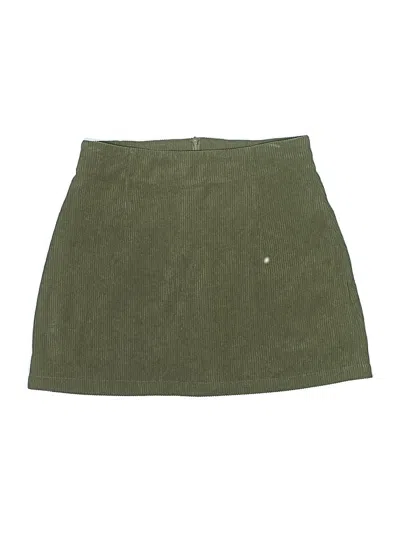 Pre-owned Halara Casual Skirt In Green