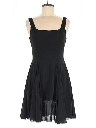 Pre-owned Halara Cocktail Dress In Black