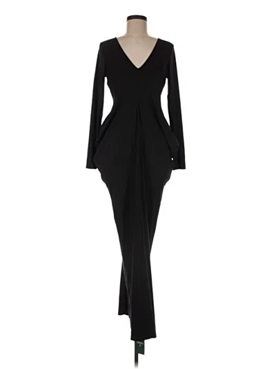 Pre-owned Halara Cocktail Dress In Black