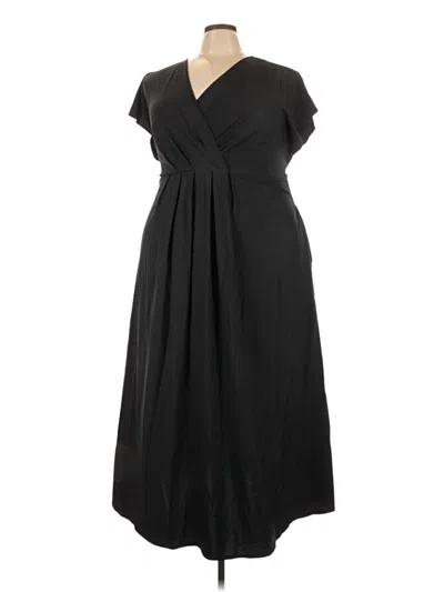 Pre-owned Halara Cocktail Dress In Black