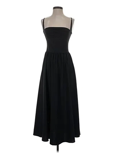 Pre-owned Halara Cocktail Dress In Black