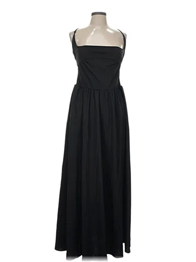 Pre-owned Halara Cocktail Dress In Black
