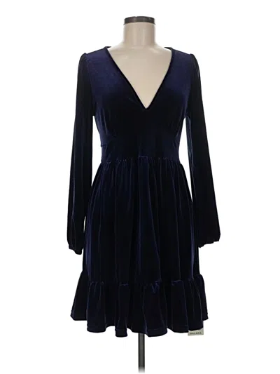 Pre-owned Halara Cocktail Dress In Blue