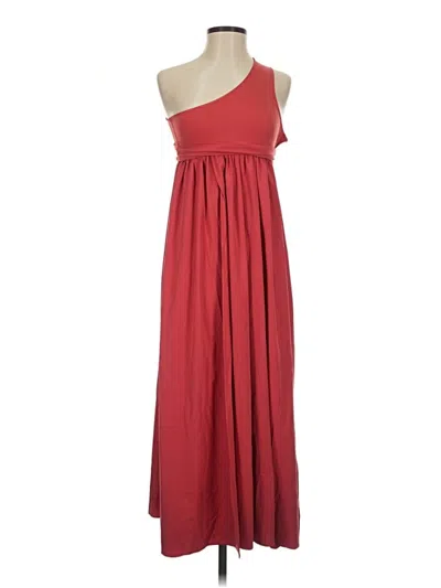 Pre-owned Halara Cocktail Dress In Burgundy