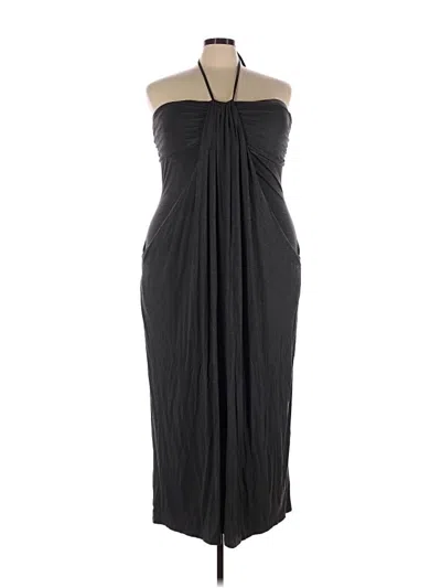 Pre-owned Halara Cocktail Dress In Gray