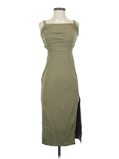 Pre-owned Halara Cocktail Dress In Green