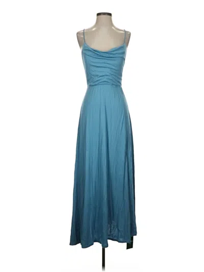 Pre-owned Halara Cocktail Dress In Teal