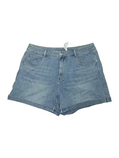 Pre-owned Halara Denim Shorts In Blue