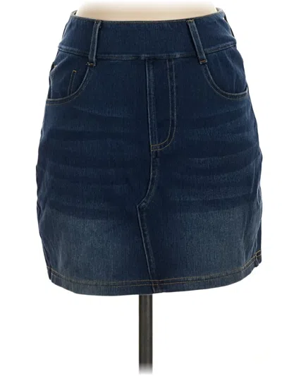 Pre-owned Halara Denim Skirt In Blue