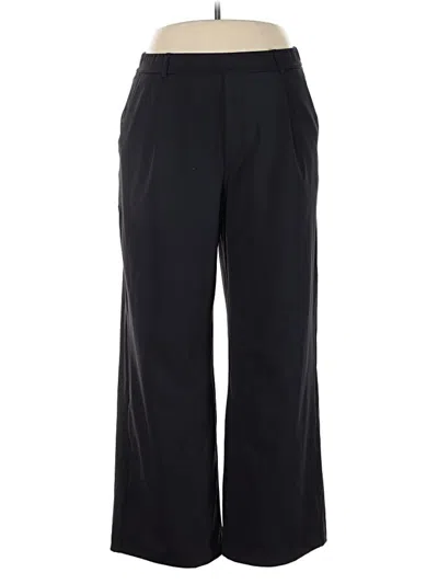 Pre-owned Halara Dress Pants In Black