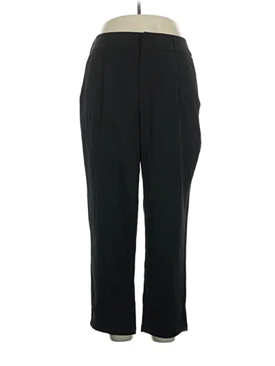 Pre-owned Halara Dress Pants In Black