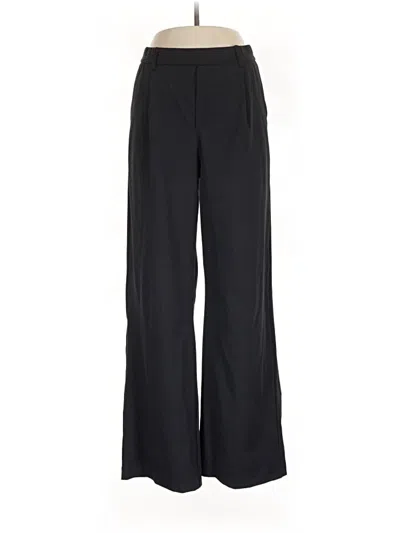 Pre-owned Halara Dress Pants In Black