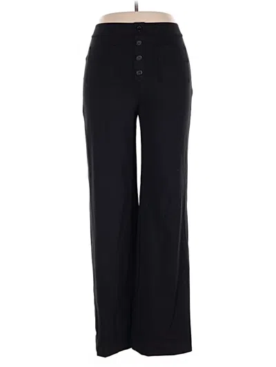 Pre-owned Halara Dress Pants In Black