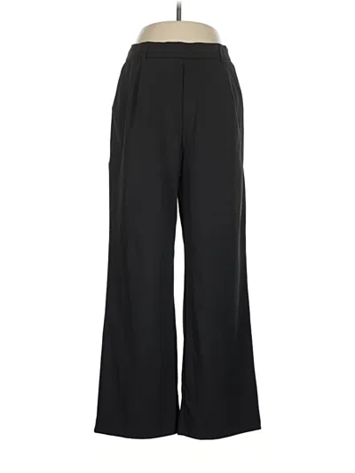 Pre-owned Halara Dress Pants In Black