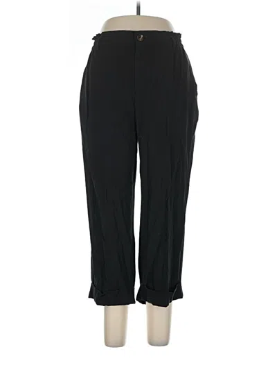 Pre-owned Halara Dress Pants In Black