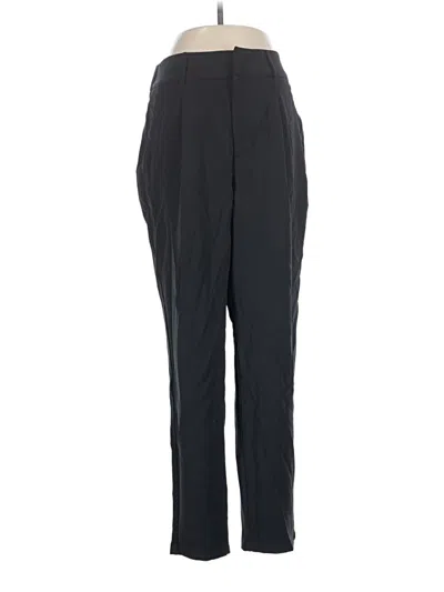 Pre-owned Halara Dress Pants In Black