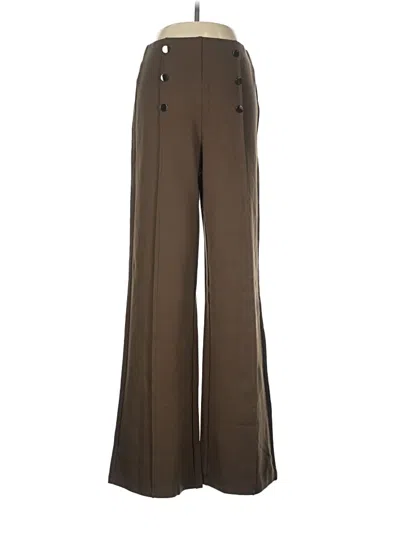 Pre-owned Halara Dress Pants In Brown
