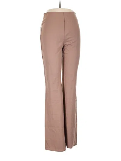 Pre-owned Halara Dress Pants In Brown
